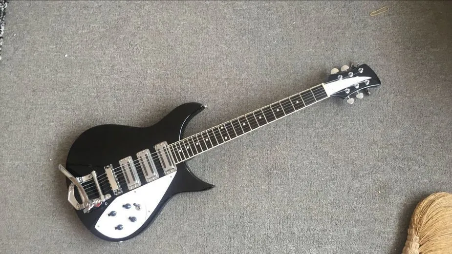 2019 new + factory + black Rickenback 325 3 pickups electric guitar dot inlays Rick 330 guitar jazz tremolo bridge free shipping
2019 new + factory + black Rickenback 325 3 pickups electric guitar dot inlays Rick 330 guitar jazz tremolo bridge free shipping
