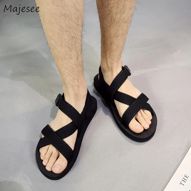Men's Sandals Beach Outside Students Leisure Simple Classic Breathable Shoes Men High Quality Thick Bottom Trendy Non-slip 2019
Men's Sandals Beach Outside Students Leisure Simple Classic Breathable Shoes Men High Quality Thick Bottom Trendy Non-slip 2019