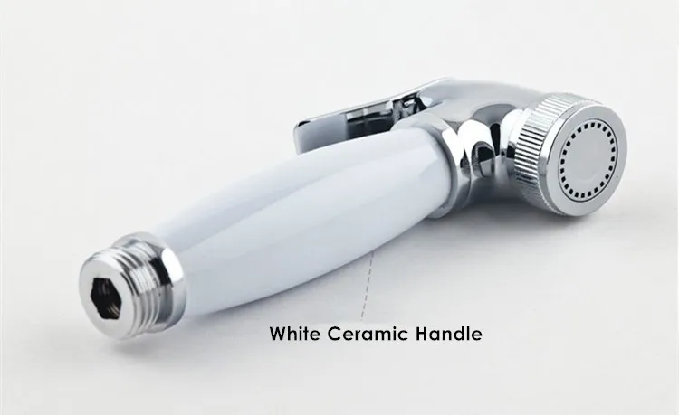 Ceramic handle bidet shower (2)