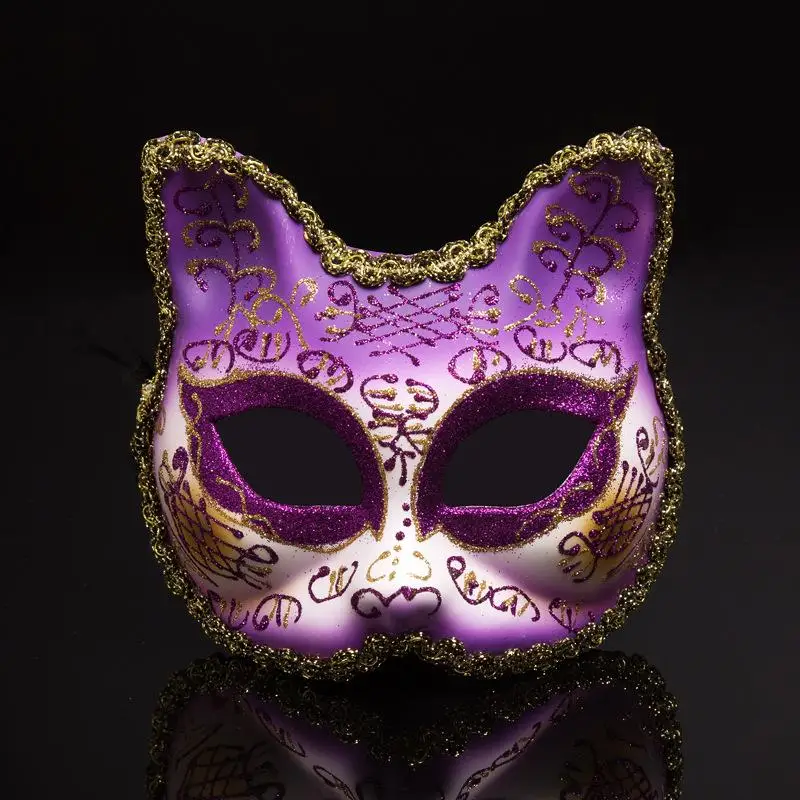 Sequined Cat Design Women Girl Party Mask Masquerade Mask Christmas Halloween Venetian Costumes Carnival Anonymous Masks Decor
Sequined Cat Design Women Girl Party Mask Masquerade Mask Christmas Halloween Venetian Costumes Carnival Anonymous Masks Decor