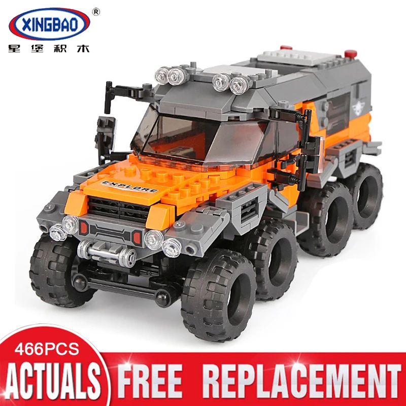 XingBao 03027 466Pcs New Car Series The All Terrain Vehicle Set Building Blocks Bricks Toys Educational Funny Kids Gifts Model
XingBao 03027 466Pcs New Car Series The All Terrain Vehicle Set Building Blocks Bricks Toys Educational Funny Kids Gifts Model