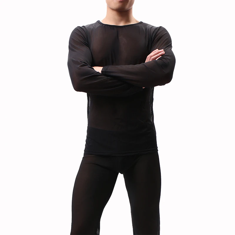 Transparent Mesh Undershirt Men Bodysuit Singlets Sexy See Through Shirts Boxers Gay Costumes Night Club Performance Suit
Transparent Mesh Undershirt Men Bodysuit Singlets Sexy See Through Shirts Boxers Gay Costumes Night Club Performance Suit