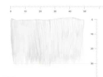 PROHAIR- 30CM 12'' Length // 50CM Width WHIT GOAT HAIR EXTENSION HAIR WEFT FOR COMPETITION
PROHAIR- 30CM 12'' Length // 50CM Width WHIT GOAT HAIR EXTENSION HAIR WEFT FOR COMPETITION