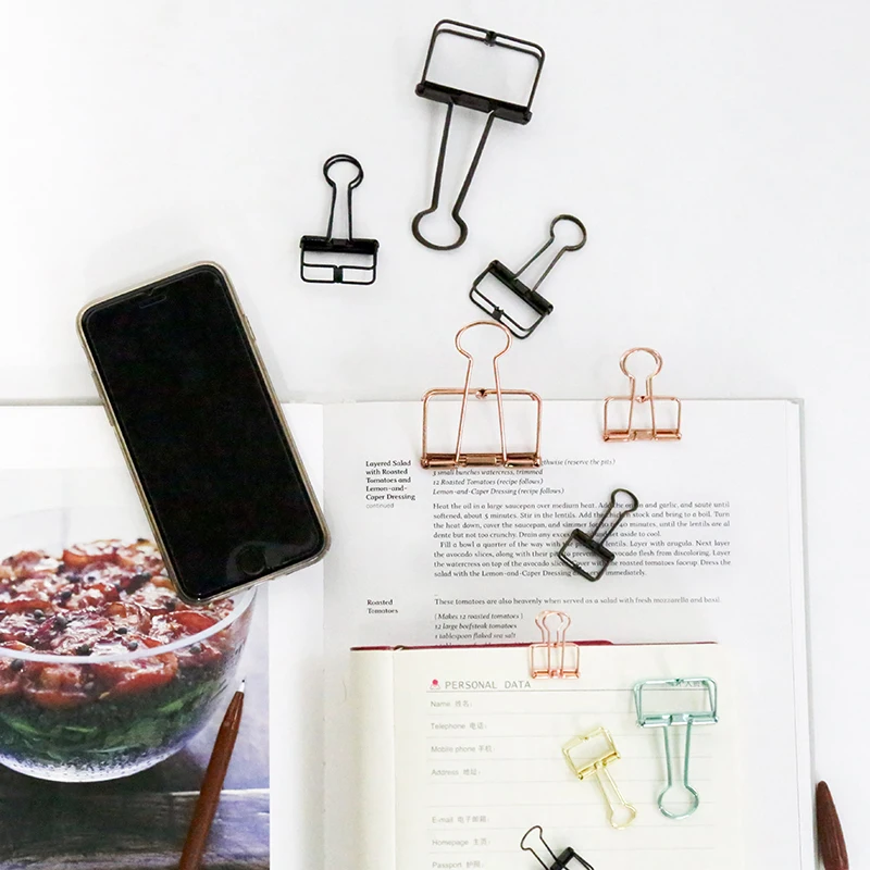 1 Pcs Cute Kawaii Photo Decorative Metal Quality Binder Paper Clips Desk Office Accessories School Supplies Gold Black Rose
1 Pcs Cute Kawaii Photo Decorative Metal Quality Binder Paper Clips Desk Office Accessories School Supplies Gold Black Rose