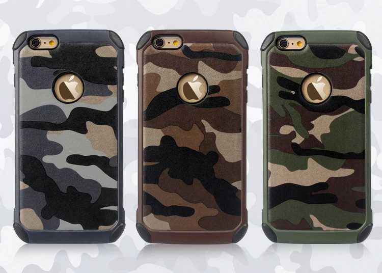 For iPhone 5 6 s plus 6plus 7 Camouflage Cell Phone Cases Hybrid Silicon + PC Men's Protective uniform Women Mobile Back cover
For iPhone 5 6 s plus 6plus 7 Camouflage Cell Phone Cases Hybrid Silicon + PC Men's Protective uniform Women Mobile Back cover