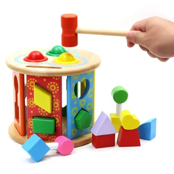 Wooden Playing Hamster Game Toy Hammering Ball Knocking The Ball Baby Shape Cognitive Matching Early Learning Educational Toy
Wooden Playing Hamster Game Toy Hammering Ball Knocking The Ball Baby Shape Cognitive Matching Early Learning Educational Toy
