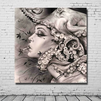 Paintbrush Modern Smoking Girl Art Picture Hand made Oil Painting Home Decoration Wall Art Canvas Painting Sets No framed
Paintbrush Modern Smoking Girl Art Picture Hand made Oil Painting Home Decoration Wall Art Canvas Painting Sets No framed
