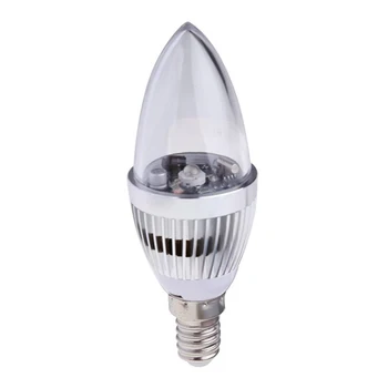 3 W RGB Remote Controlled, 16 Color Change LED Light Bulb Light Bulb Candle Lamp AC 85-265 V (E 14)
3 W RGB Remote Controlled, 16 Color Change LED Light Bulb Light Bulb Candle Lamp AC 85-265 V (E 14)