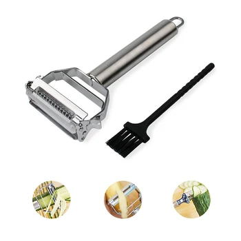 Magic Julienne Peeler Vegetables Stainless Steel Shredder Slicer Peelers Kitchen Accesories Peeler Potatoes Chess Oranges Fruits
Magic Julienne Peeler Vegetables Stainless Steel Shredder Slicer Peelers Kitchen Accesories Peeler Potatoes Chess Oranges Fruits