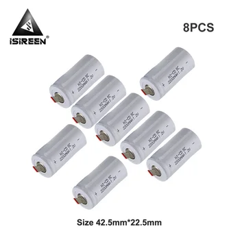 1.2V 2200mAh Rechargeable Battery Cells SC Ni-CD DIY Battery Packs Subc Ni CD Accumulator Electric Flashlight 7.2V 9.6V 12V 18V
1.2V 2200mAh Rechargeable Battery Cells SC Ni-CD DIY Battery Packs Subc Ni CD Accumulator Electric Flashlight 7.2V 9.6V 12V 18V