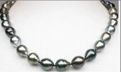DD Wholesale FREE SHIPPING >>> HUGE 18"10-12MM NATURAL TAHITIAN GENUINE BLACK GREEN GRAY PEARL NECKLACE 14KGP
DD Wholesale FREE SHIPPING >>> HUGE 18"10-12MM NATURAL TAHITIAN GENUINE BLACK GREEN GRAY PEARL NECKLACE 14KGP
