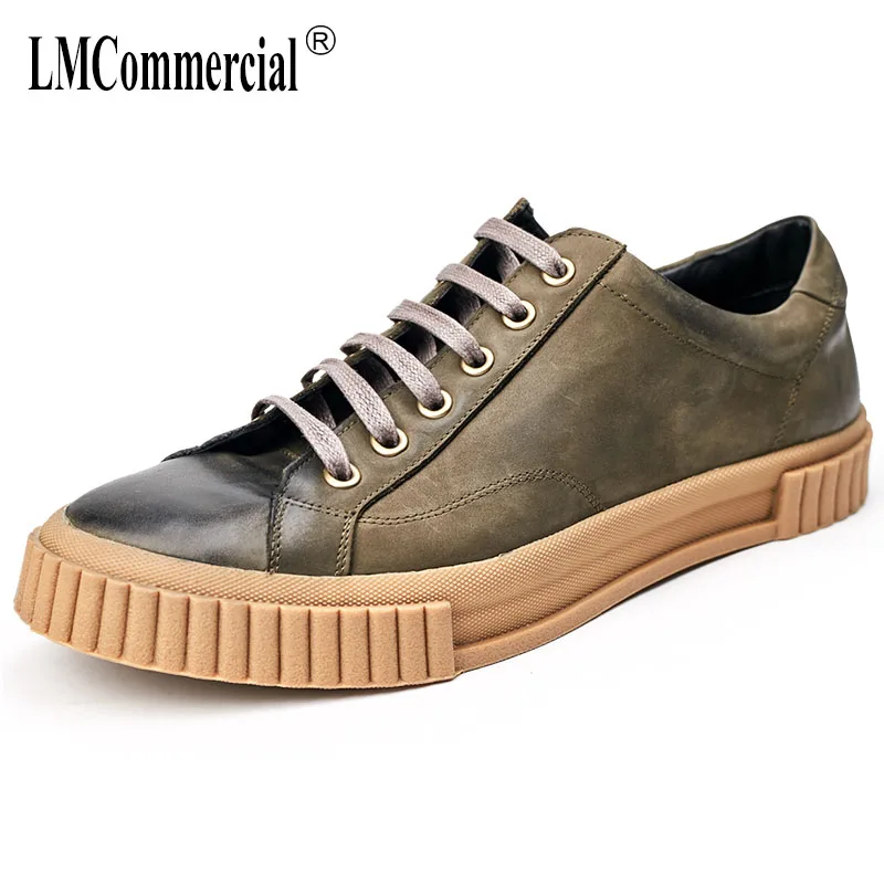 spring and autumn British retro all-match cowhide men's casual spring shoes men youth breathable sneaker fashion casual Leisure
spring and autumn British retro all-match cowhide men's casual spring shoes men youth breathable sneaker fashion casual Leisure