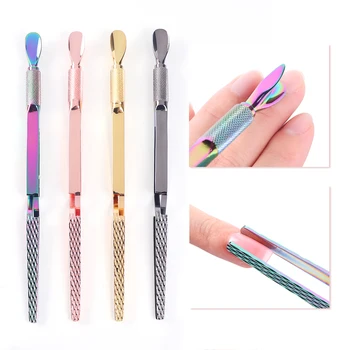 1pc Double Head Nail Cuticle Pusher Professional False Nail Extension Tweezers UV Gel Polish Remover Pedicure Manicure TRST01-04
1pc Double Head Nail Cuticle Pusher Professional False Nail Extension Tweezers UV Gel Polish Remover Pedicure Manicure TRST01-04