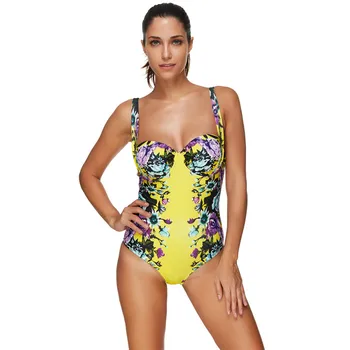 Women's personalized printed one-piece swimsuit off shoulder backless Push up Padded Bra halter bearwear Swimwear Set 40mr15
Women's personalized printed one-piece swimsuit off shoulder backless Push up Padded Bra halter bearwear Swimwear Set 40mr15
