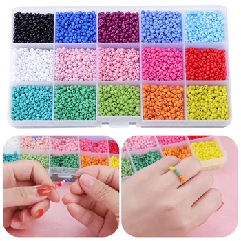 Colorful Beads 3mm Glass Beads Pony Mini Beads for Making Jewelry Necklaces Bracelets Earring Gift DIY Craft Children Adult
Colorful Beads 3mm Glass Beads Pony Mini Beads for Making Jewelry Necklaces Bracelets Earring Gift DIY Craft Children Adult