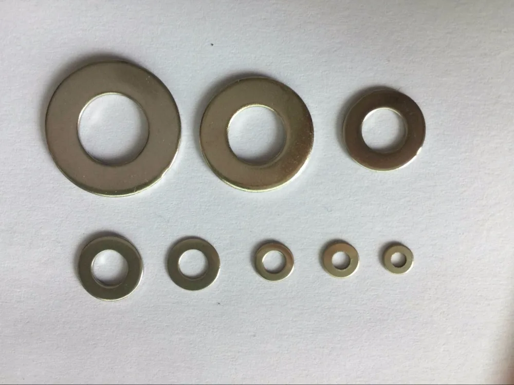 100pcs M2 M2.5 M3 M4 M5 M6 M8 Stainless Steel Flat Washer Plain Wash Insulation Gasket Metal Gasket Screw Gasket
100pcs M2 M2.5 M3 M4 M5 M6 M8 Stainless Steel Flat Washer Plain Wash Insulation Gasket Metal Gasket Screw Gasket