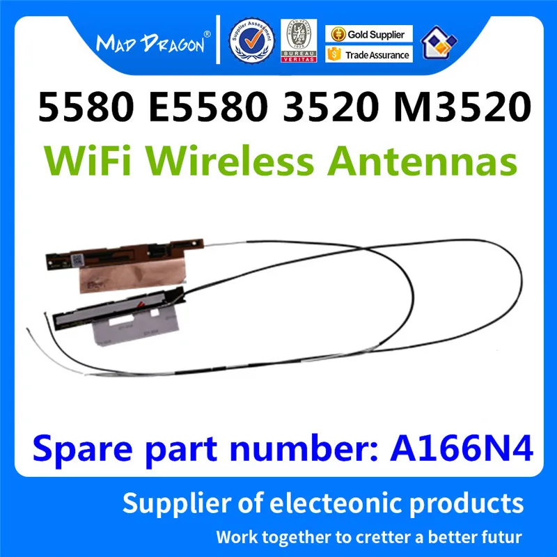 MAD DRAGON Brand Laptop new WiFi Wireless Antennas For Dell Latitude 5580 E5580 Precision 3520 M3520 CDM80 A166N4 WiFi Antennas
MAD DRAGON Brand Laptop new WiFi Wireless Antennas For Dell Latitude 5580 E5580 Precision 3520 M3520 CDM80 A166N4 WiFi Antennas