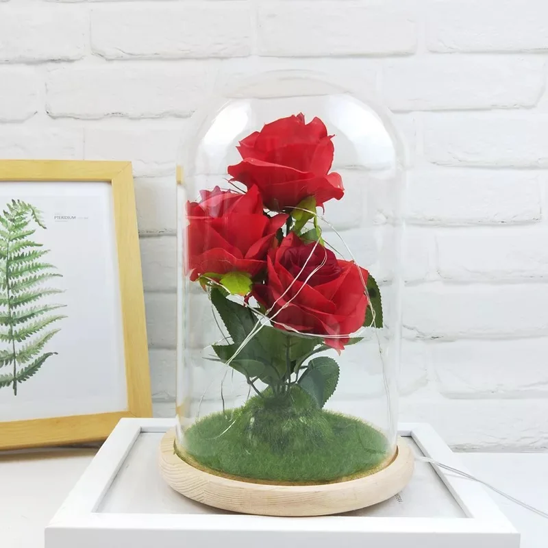 USB colorful flashing lights artificial fresh roses romantic decorative flowers wedding Valentine's Day gifts to send lovers
USB colorful flashing lights artificial fresh roses romantic decorative flowers wedding Valentine's Day gifts to send lovers