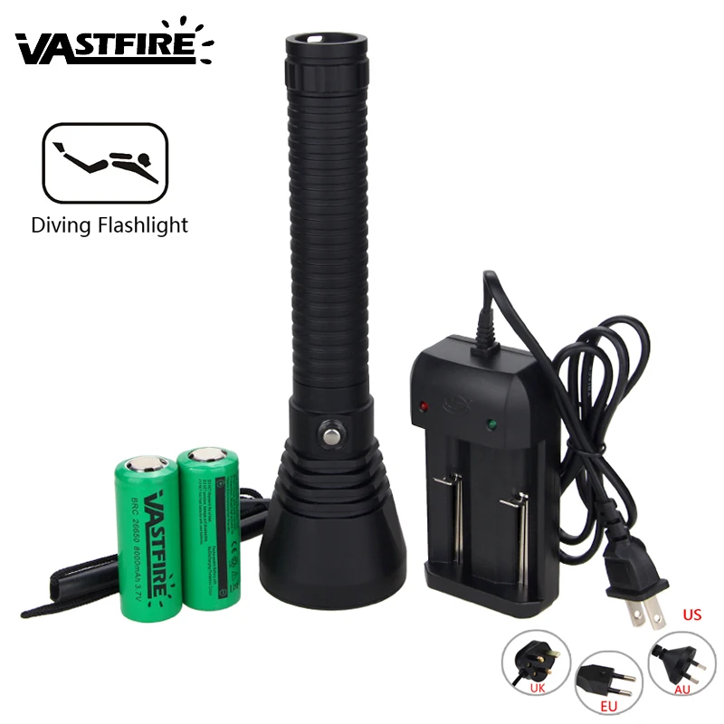 1000LM XHP70 Stepless Dimming Durable Underwater 100M waterproof Diving Fill light Flashlight Tactical Hunting Torch
1000LM XHP70 Stepless Dimming Durable Underwater 100M waterproof Diving Fill light Flashlight Tactical Hunting Torch