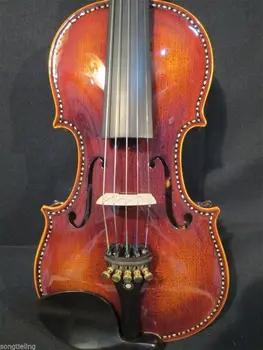 Guarneri style SONG Brand Professional concert inlayed 5 strings violin 4/4#9263
Guarneri style SONG Brand Professional concert inlayed 5 strings violin 4/4#9263