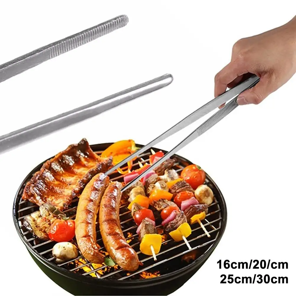 16/20/25/30cm Stainless Steel Tongs Toothed Tweezers High Hardness Long Handle Optional Size Tongs BBQ Cooking Tool
16/20/25/30cm Stainless Steel Tongs Toothed Tweezers High Hardness Long Handle Optional Size Tongs BBQ Cooking Tool