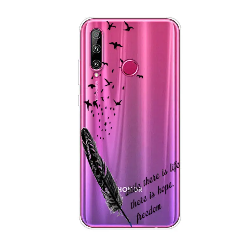 For Honor 10i Case Honor 10i HRY-LX1T Silicone tpu Back Cover Phone Case For Huawei Honor 10i Honor10i 10 i 6.21 inch Fundas Bag (37)