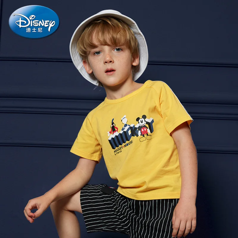 Disney children clothes boys T-shirt kids knitted Short-sleeve tshirt 2019 Summer Mickey casual cotton cartoon camiseta t shirt
Disney children clothes boys T-shirt kids knitted Short-sleeve tshirt 2019 Summer Mickey casual cotton cartoon camiseta t shirt