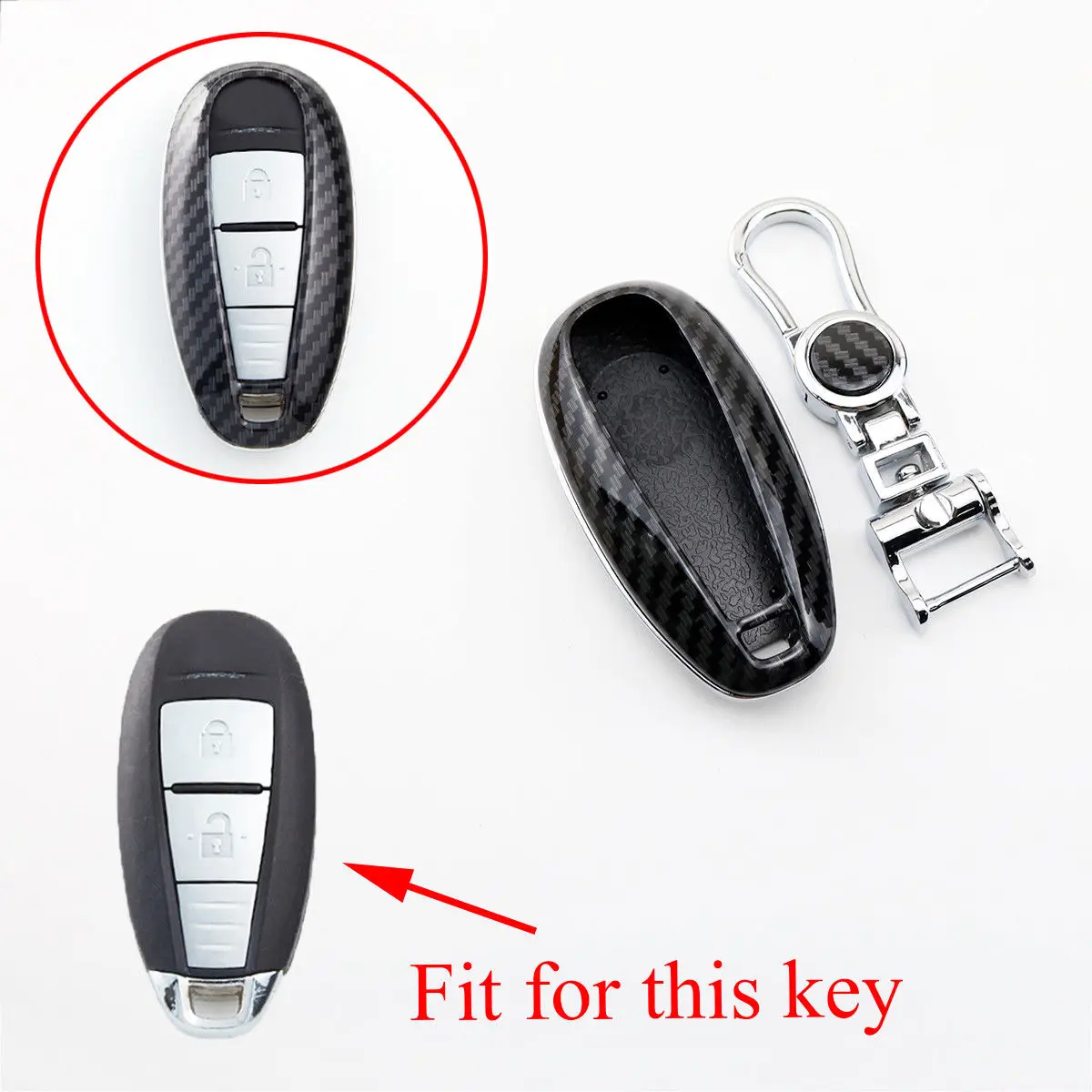 Smart Key Fob Shell Case Bag Holder Cover Fit For Suzuki Swift Kizashi SX4 Vitara S-cross Ertiga Ignis Baleno Accessories
Smart Key Fob Shell Case Bag Holder Cover Fit For Suzuki Swift Kizashi SX4 Vitara S-cross Ertiga Ignis Baleno Accessories