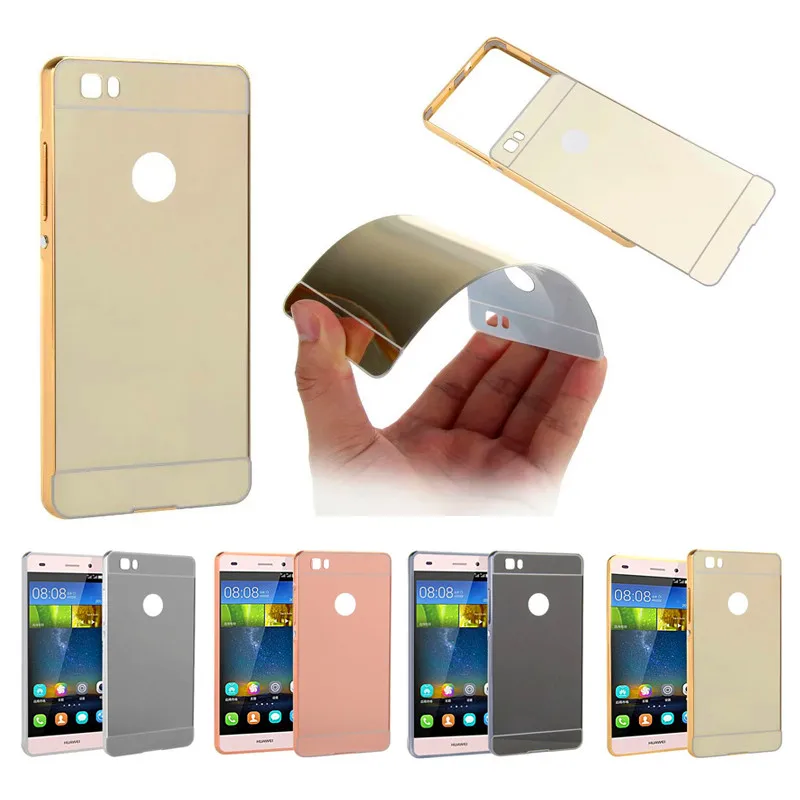 Mirror Case for Huawei P8 Lite Plating Metal Frame with Back Cover Case for Huawei P8 Lite 5.0" Phone Shell Protect Case Cover
Mirror Case for Huawei P8 Lite Plating Metal Frame with Back Cover Case for Huawei P8 Lite 5.0" Phone Shell Protect Case Cover