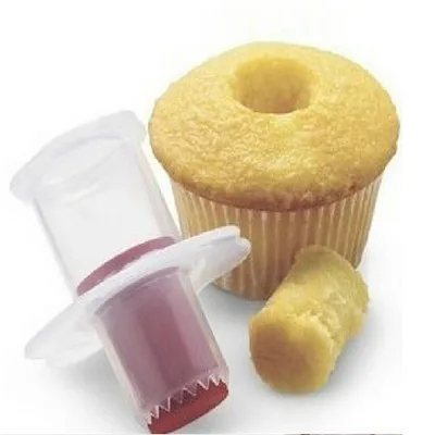 1Pcs Cupcake Corer Tools Muffin Cake Pastry Corer Model Plunger Cutter Decorating Plastic Cake Digging Holes Device
1Pcs Cupcake Corer Tools Muffin Cake Pastry Corer Model Plunger Cutter Decorating Plastic Cake Digging Holes Device