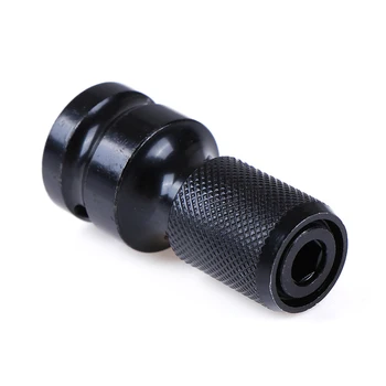 Black 1/2 Inch Square To 1/4 Inch CRV Hex Socket Adapter Female Drill Chuck Converter
Black 1/2 Inch Square To 1/4 Inch CRV Hex Socket Adapter Female Drill Chuck Converter