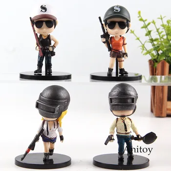 Hot Game PUBG Playerunknown's BattleGrounds Q Version PVC Anime Action Figures Collection Model Toy Gift 4pcs/set 8cm
Hot Game PUBG Playerunknown's BattleGrounds Q Version PVC Anime Action Figures Collection Model Toy Gift 4pcs/set 8cm