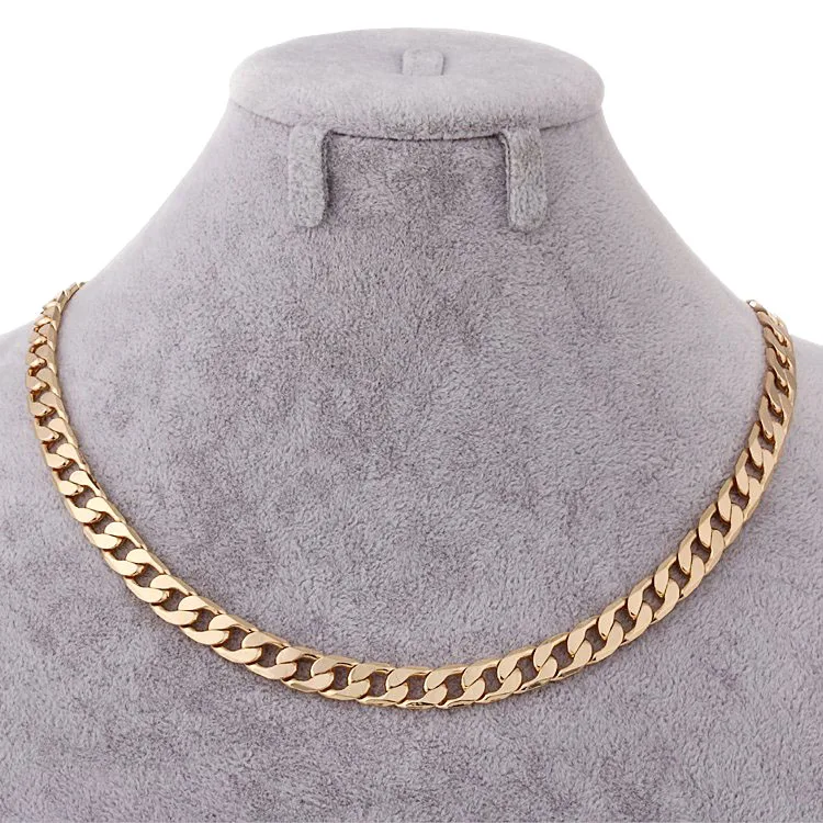 45CM Gold Chain Necklace Men Jewelry Bijoux Hommes Collier Colar Masculino Collares Largos Hombres Collane Uomini Kolye N18-15
45CM Gold Chain Necklace Men Jewelry Bijoux Hommes Collier Colar Masculino Collares Largos Hombres Collane Uomini Kolye N18-15