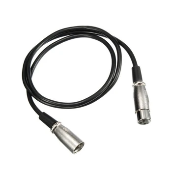 HFES 3-Pin XLR Male to Female miniphone Extension cable 2M