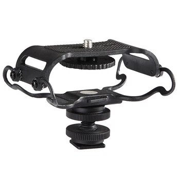 TTKK Microphone and Portable Recorder Shock Mount - Fits the Zoom H4n, H5, H6, Tascam DR-40, DR-05, DR-07
TTKK Microphone and Portable Recorder Shock Mount - Fits the Zoom H4n, H5, H6, Tascam DR-40, DR-05, DR-07