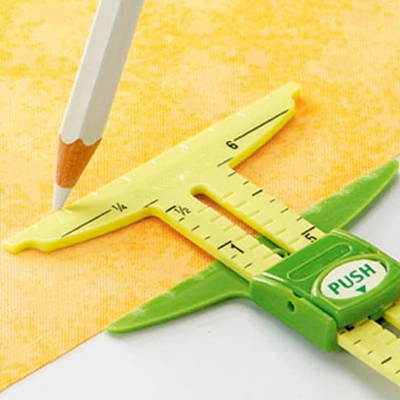 High Quality 5-IN-1 SLIDING GAUGE WITH NANCY Measuring Sewing Tool Patchwork Tool Ruler Tailor Ruler Tool Accessories Home Use
High Quality 5-IN-1 SLIDING GAUGE WITH NANCY Measuring Sewing Tool Patchwork Tool Ruler Tailor Ruler Tool Accessories Home Use