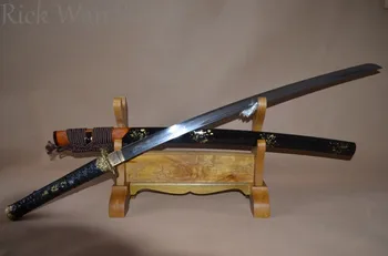 Dragon Theme Handmade Japanese Samurai Katana Sharp Full Tang Clay Tempered Damascus Folded Steel Practice can cut bamboo tree
Dragon Theme Handmade Japanese Samurai Katana Sharp Full Tang Clay Tempered Damascus Folded Steel Practice can cut bamboo tree