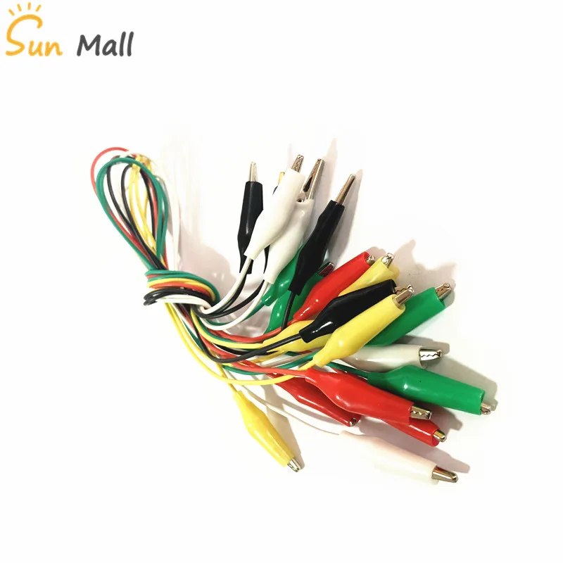 10PCS Colorful Line Double-Headed Alligator Clip Line test Line Electronic Cable/Crocodile clip
10PCS Colorful Line Double-Headed Alligator Clip Line test Line Electronic Cable/Crocodile clip