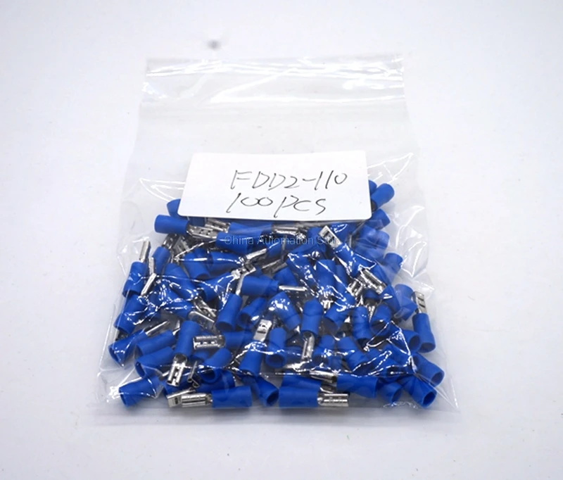 100pcs 2.8 plug spring FDD2-110 brass terminals mother pre insulated terminals Line 2.8 MM belt sheath nose
100pcs 2.8 plug spring FDD2-110 brass terminals mother pre insulated terminals Line 2.8 MM belt sheath nose