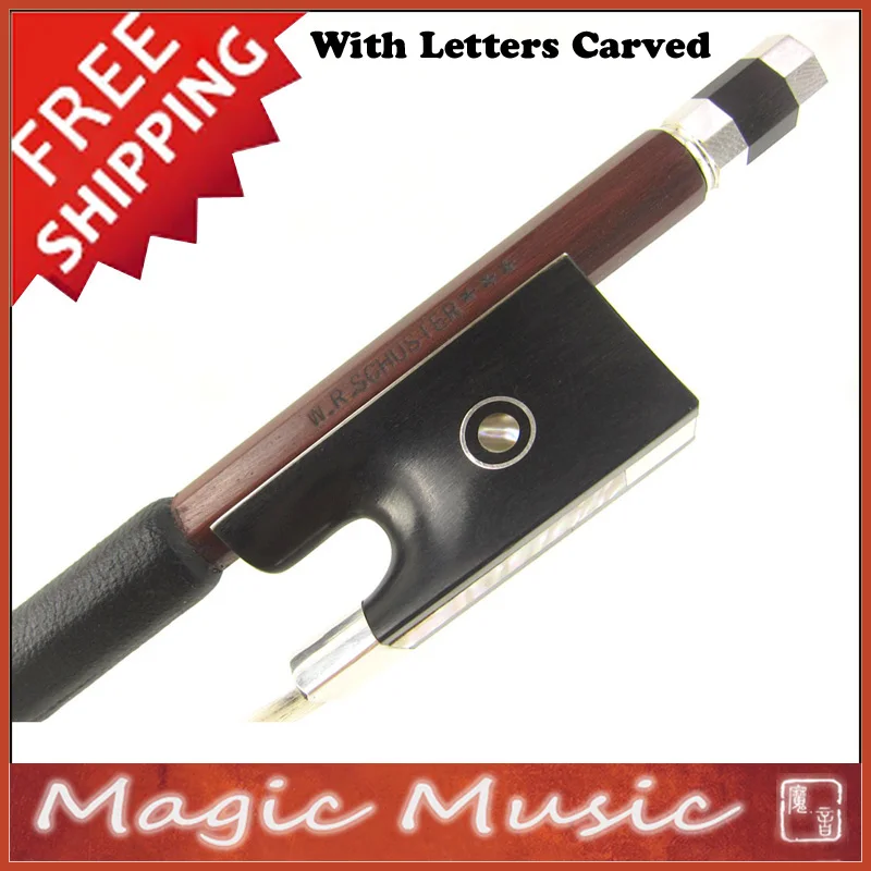 Free Shipping! Sartory Model W.R.Schuster *** Master Level Silver IPE Concert Violin Bow 4/4, with Top Quality Frogs
Free Shipping! Sartory Model W.R.Schuster *** Master Level Silver IPE Concert Violin Bow 4/4, with Top Quality Frogs