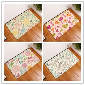 Fashion Style Modern Print Carpets Anti-slip Floor Mat Outdoor Rugs Flowers and birds Front Door Mats
Fashion Style Modern Print Carpets Anti-slip Floor Mat Outdoor Rugs Flowers and birds Front Door Mats
