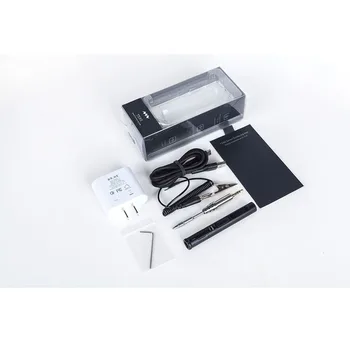 Original TS80 Mini Electric Soldering Iron Type C OLED Display USB Mini Electric Soldering Iron with More Accessories Set
Original TS80 Mini Electric Soldering Iron Type C OLED Display USB Mini Electric Soldering Iron with More Accessories Set