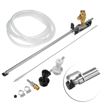 Beer Wine Homebrewing Tools Stainless Steel Bottle Filler Co2 Carbornation Straight Mouth Ball Lock Connector DIY Home Brew keg
Beer Wine Homebrewing Tools Stainless Steel Bottle Filler Co2 Carbornation Straight Mouth Ball Lock Connector DIY Home Brew keg