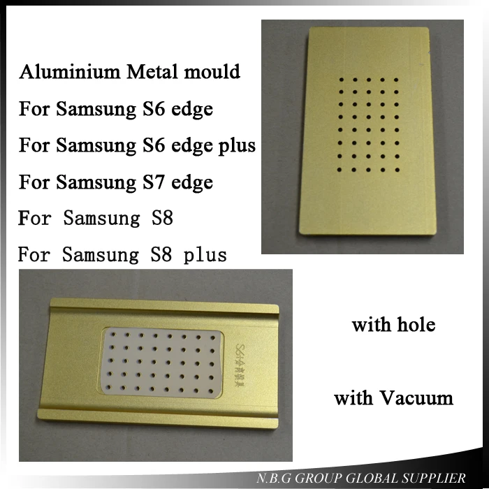 Metal Aluminum LCD Touch Screen Separate Mould Refurbish for Samsung S6 edge/S6 edge plus/S7 edge/S8/S8 plus
Metal Aluminum LCD Touch Screen Separate Mould Refurbish for Samsung S6 edge/S6 edge plus/S7 edge/S8/S8 plus
