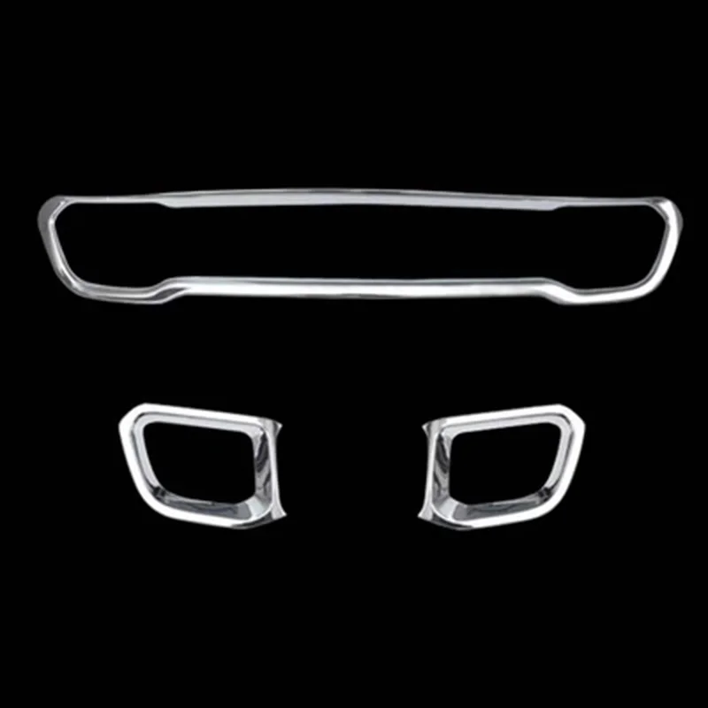 For Jeep Cherokee 2014 2015 2016 Not For Trailhawk Model 3pcs ABS Chrome Car Front Bumper Cover Front Grilles Bottom Racing Trim
For Jeep Cherokee 2014 2015 2016 Not For Trailhawk Model 3pcs ABS Chrome Car Front Bumper Cover Front Grilles Bottom Racing Trim