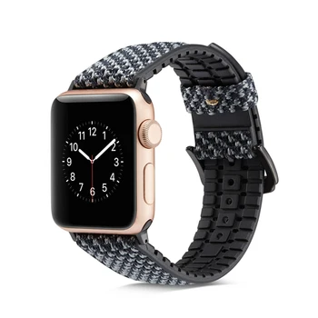 silicone&leather strap for apple watch band 44mm 42mm 38mm 40mm pulseira Waterproof&sweatproof watchband for iwatch 5/4/3/2/1
silicone&leather strap for apple watch band 44mm 42mm 38mm 40mm pulseira Waterproof&sweatproof watchband for iwatch 5/4/3/2/1