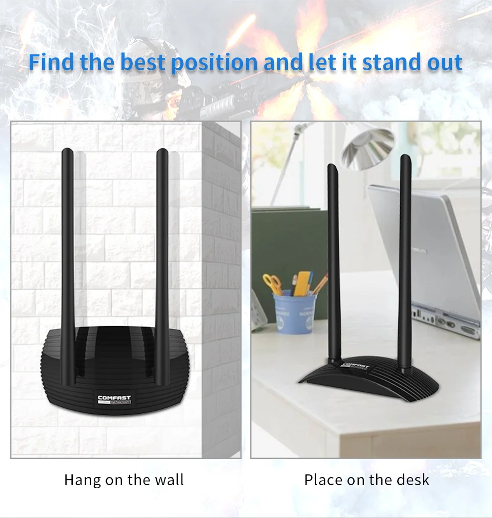 5.8GHz Usb Wi-fi adapter 1300mbps 802.11ac long distance PC wifi receiver 2*6dBi antennas Dual Band USB 3.0 Ethernet Adapter
5.8GHz Usb Wi-fi adapter 1300mbps 802.11ac long distance PC wifi receiver 2*6dBi antennas Dual Band USB 3.0 Ethernet Adapter