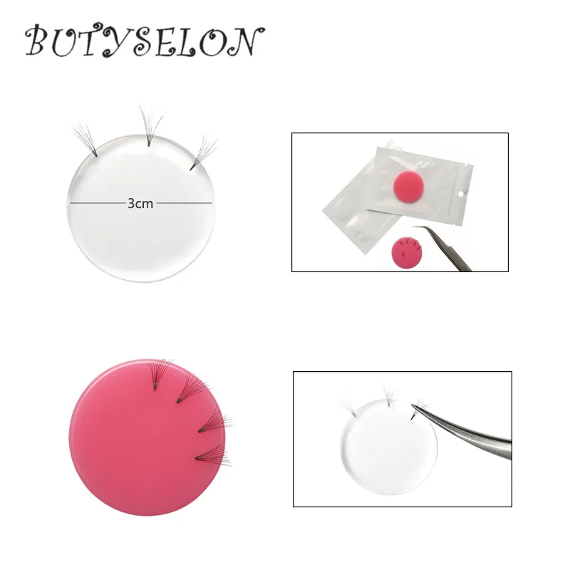 2 Shapes Silicone Transparent Round Dot Eyelashes Extension 3/6pcs Grafting Lashes Pad Pallet Stand Holder Beauty Makeup Tool
2 Shapes Silicone Transparent Round Dot Eyelashes Extension 3/6pcs Grafting Lashes Pad Pallet Stand Holder Beauty Makeup Tool