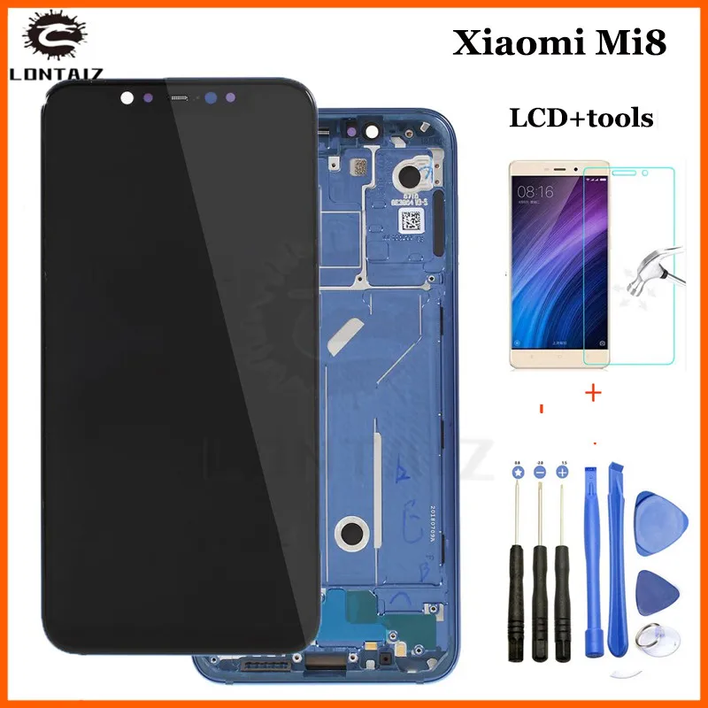 Xiaomi Mi8 LCD Display Touch Screen Digitizer Assembly For Xiaomi Mi8 LCD With Frame Screen Replacement For Xiaomi Mi 8 LCD
Xiaomi Mi8 LCD Display Touch Screen Digitizer Assembly For Xiaomi Mi8 LCD With Frame Screen Replacement For Xiaomi Mi 8 LCD