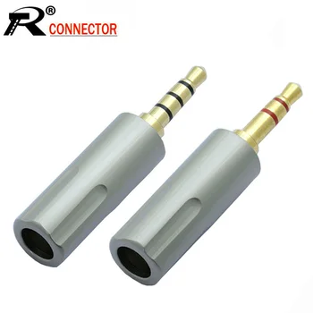 10pcs/lot Copper 3.5mm Stereo Jack Gold Plated 3.5mm 3Pole/4Pole Male Plug Wire Connector for 6MM Cable Headphone Soldering Jack
10pcs/lot Copper 3.5mm Stereo Jack Gold Plated 3.5mm 3Pole/4Pole Male Plug Wire Connector for 6MM Cable Headphone Soldering Jack